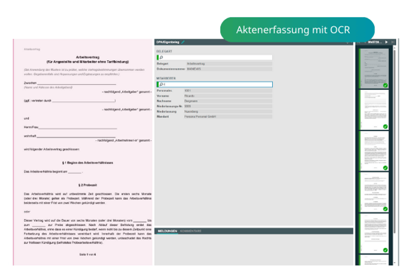 Aktenerfassung mit OCR - SDPA